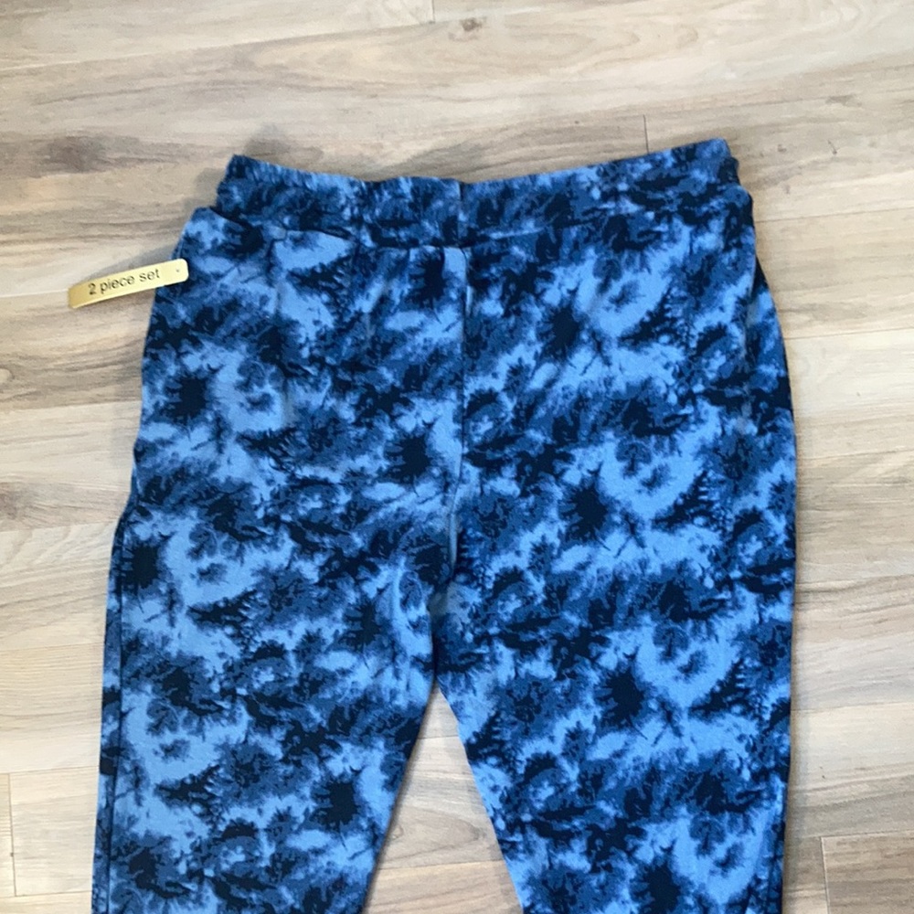 Robert Louis top & pant 2 pc set tie dye print casual size XL - Picture 16 of 17
